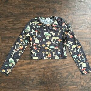 WoWo long sleeve mesh long sleeve shirt